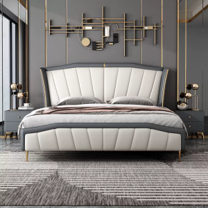 Cama doble diseño italiano alta gama CA-M-42