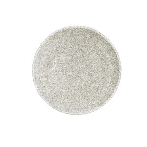 PLATO POSTRE 21CM HYDRA CREMA