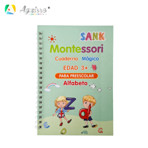 KIT CUADERNO DE CALIGRAFÍA 4 BOLÍGRAFOS
