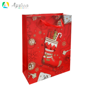 FUNDA DE REGALO NAVIDEÑA