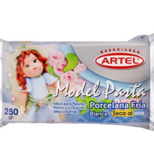 Pasta Porcelana Fría Blanca 250 gr. Artel