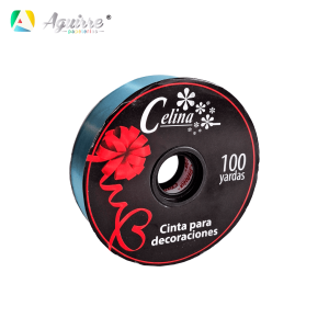 ROLLO CINTA DE PAPEL 32X100YDS CELINA TURQUEZA