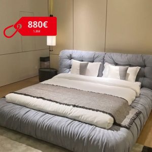 Cama doble nube de tela CA-M-50
