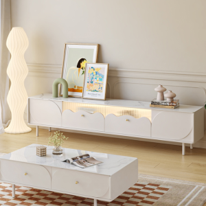 Mueble de Tv con cristal ondulado MC-T-60