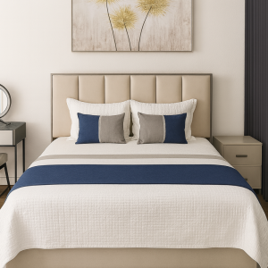 Cama posmoderna de cabecero alto CA-M-23