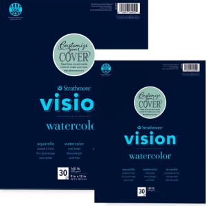 Block Acuarela 300gr 30 Hojas Strathmore Vision