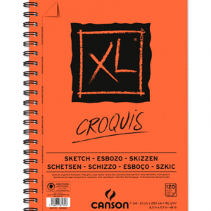 Croquera XL Croquis 90gr (Tipo Cuaderno) Canson
