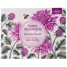 Block Para Colorear Flores De Estación Artel