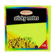 Notas Adhesivas 75x75mm 100H Artel