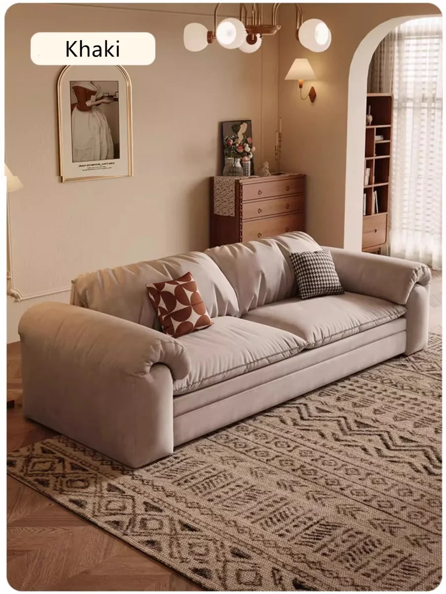 Multifunctional Matte Fabric Sleeper Sofa Bed with Underneath Storage - Imagen 8