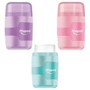 Sacapuntas Pastel Doble con Goma y Depósito Maped